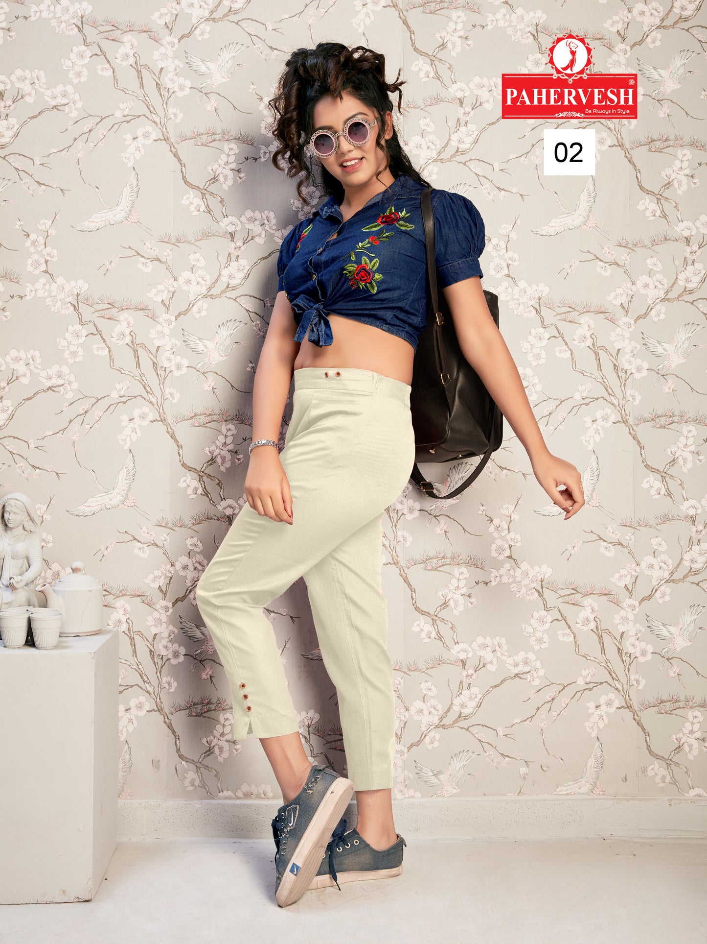 Offwhite Cotton Pant