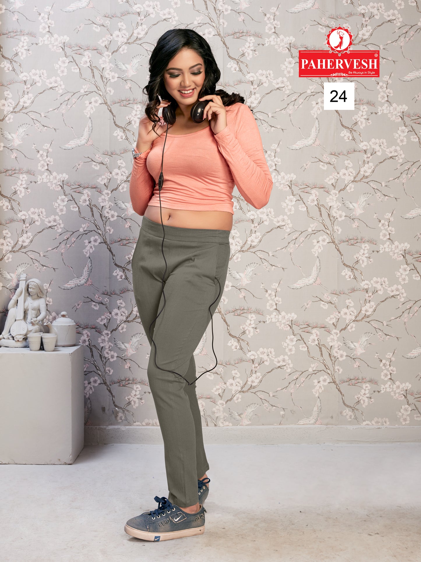 Taupe kurti Pant