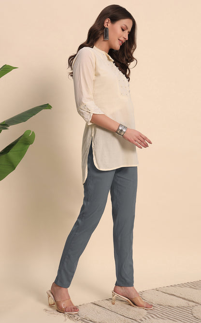 Gray Kurti Pant