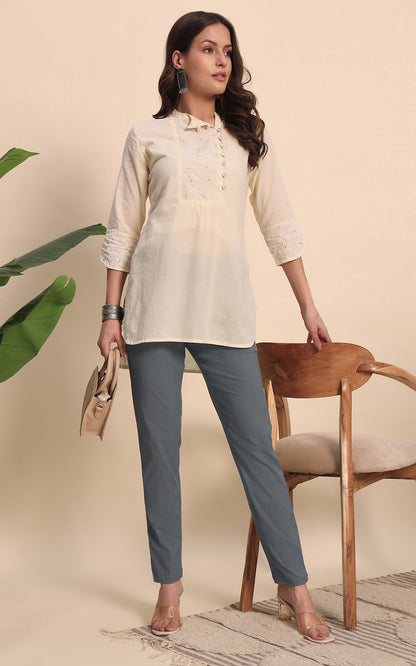 Gray Kurti Pant
