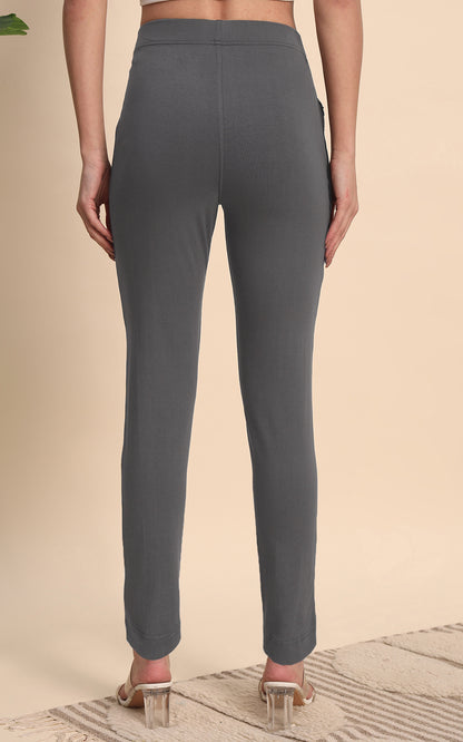 Gray Hosiery Pant