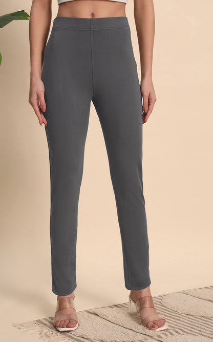 Gray Hosiery Pant