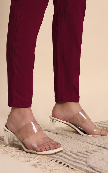 Maroon  Kurti Pant