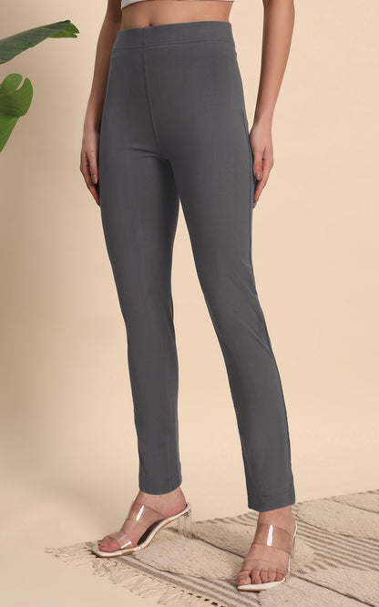 Gray Hosiery Pant