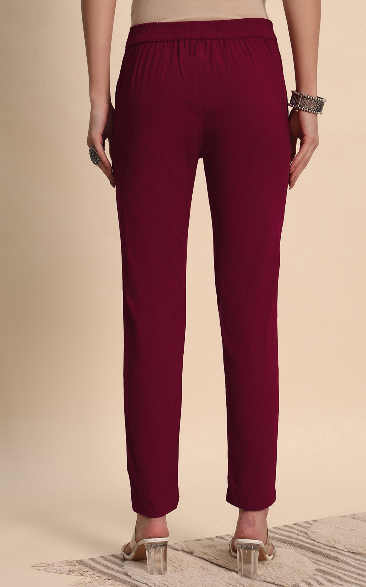 Maroon  Kurti Pant