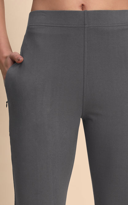 Gray Hosiery Pant