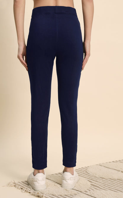 Blue Hosiery Pant