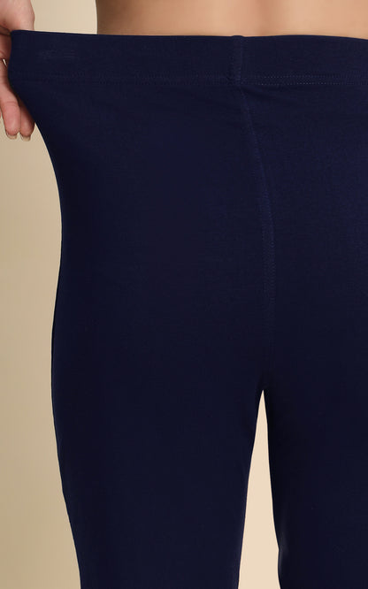 Blue Hosiery Pant