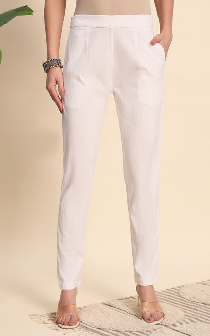 White Kurti Pant