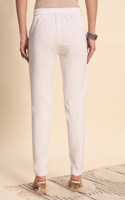 White Kurti Pant