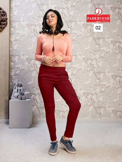 Maroon  Kurti Pant
