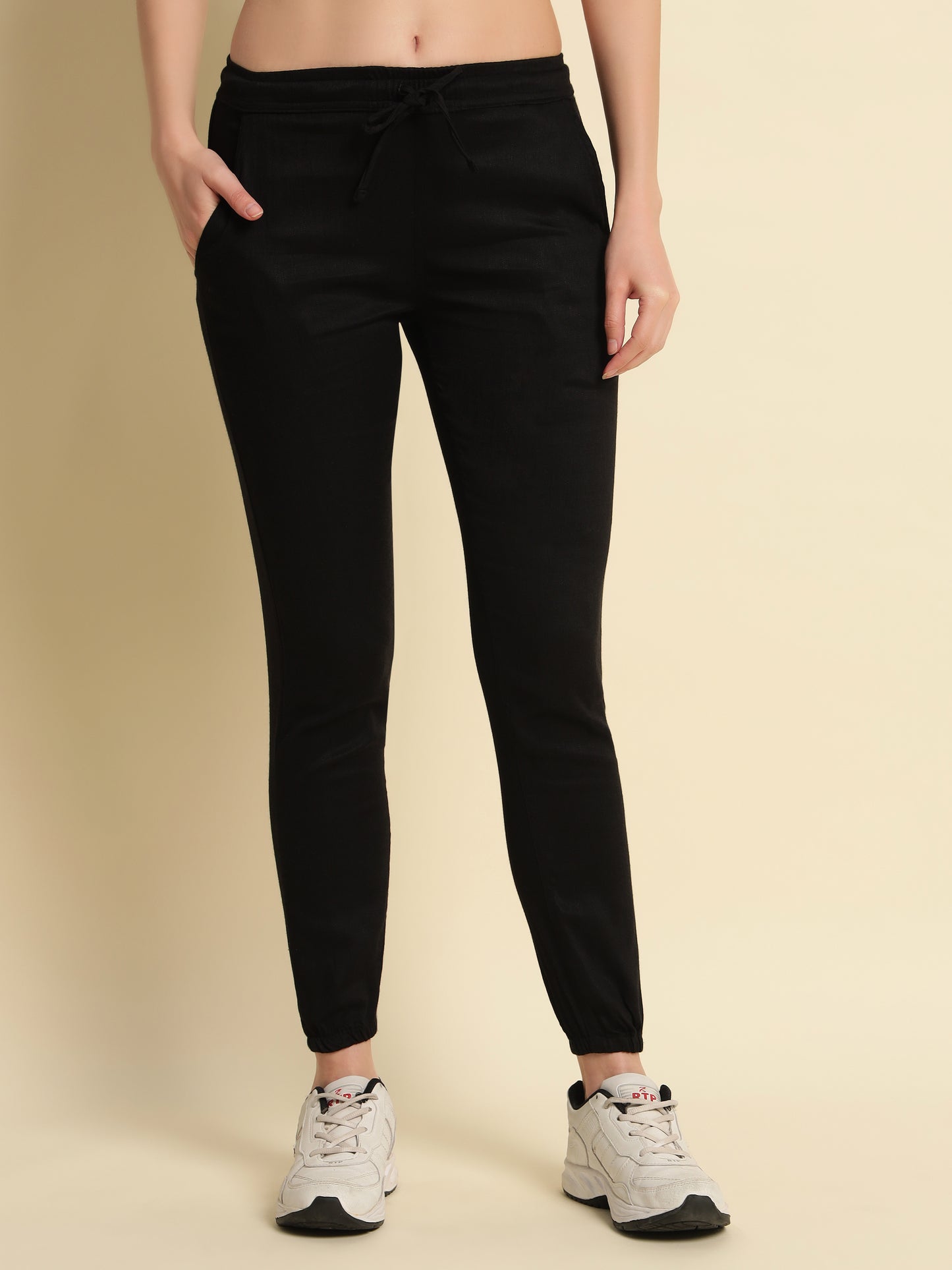 Black Track Pant