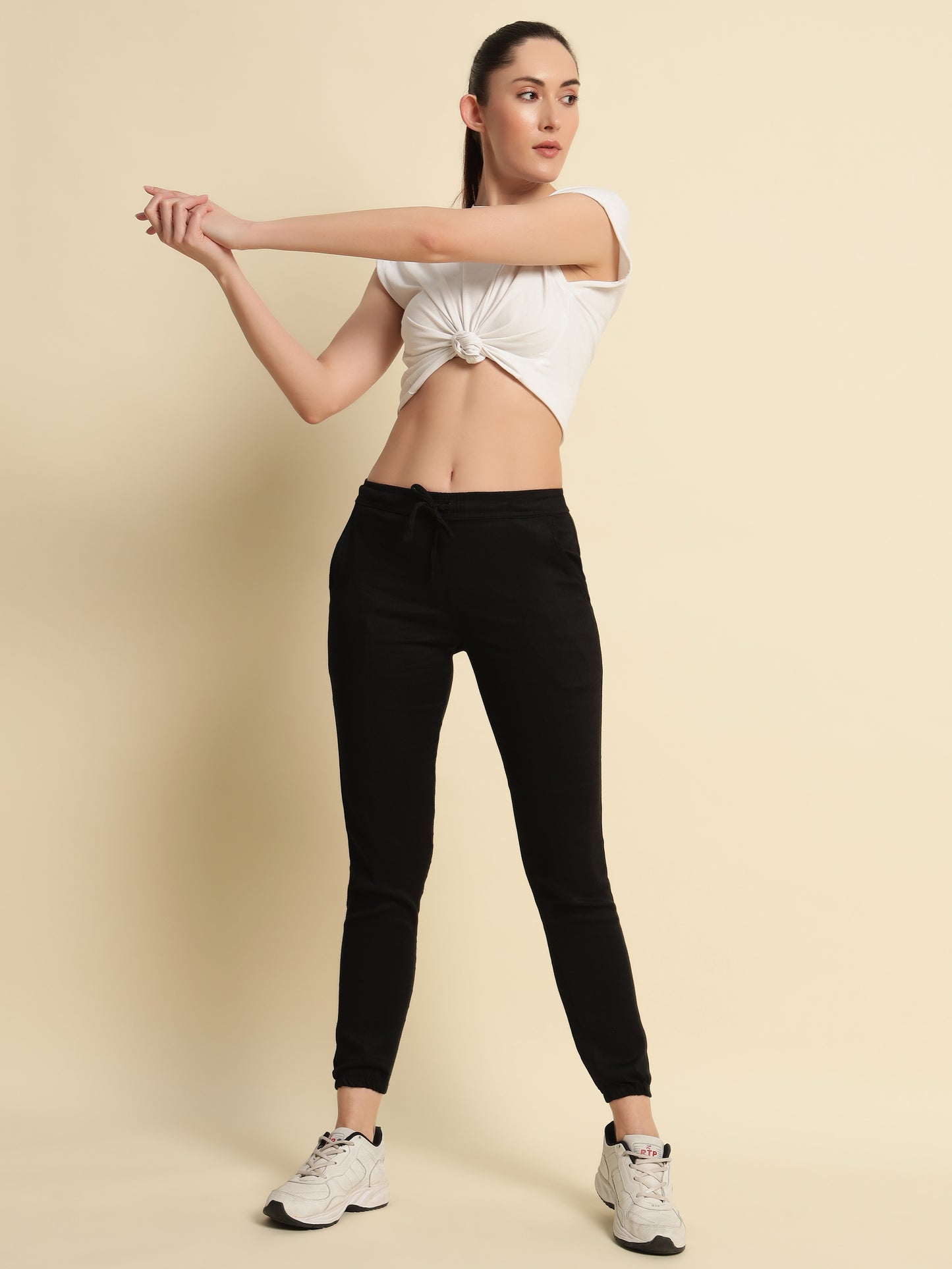 Black Track Pant