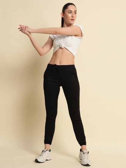 Black Track Pant