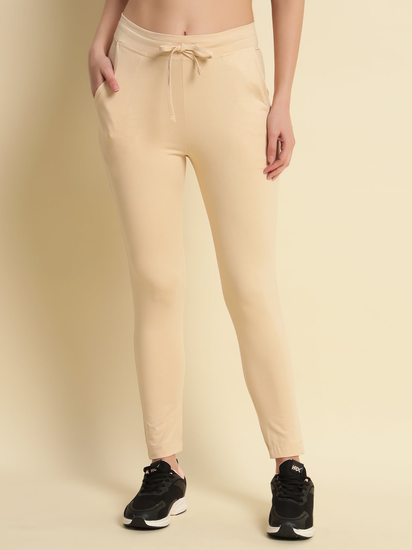 Ivory 4-Way Stretchable Pant