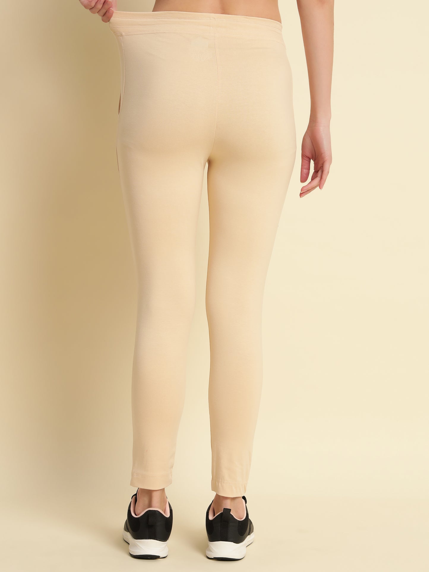 Ivory 4-Way Stretchable Pant