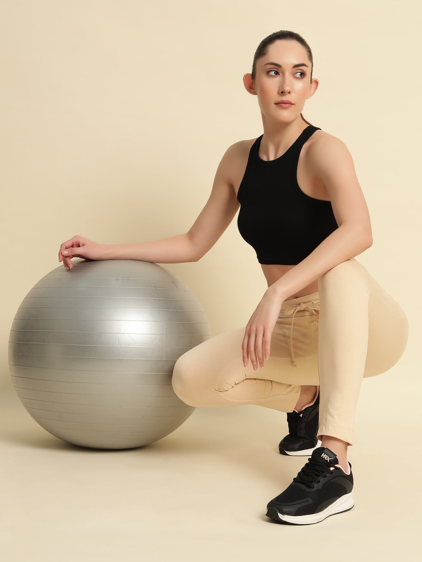 Ivory 4-Way Stretchable Pant