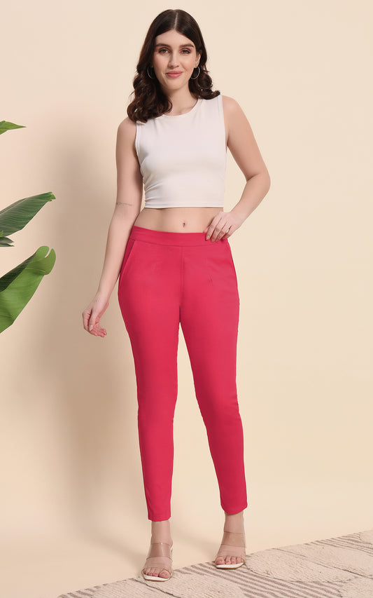 Tometo Cotton Lycra Pants