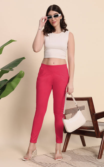 Tometo Cotton Lycra Pants