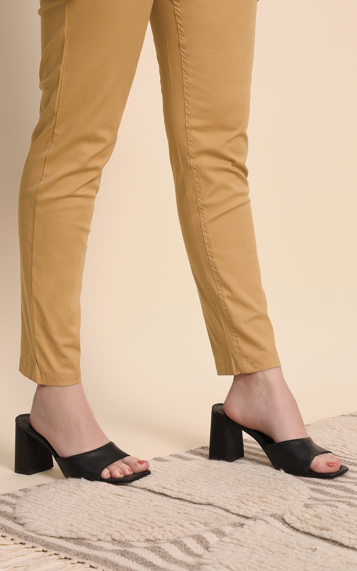 Skin Cotton Lycra Pants