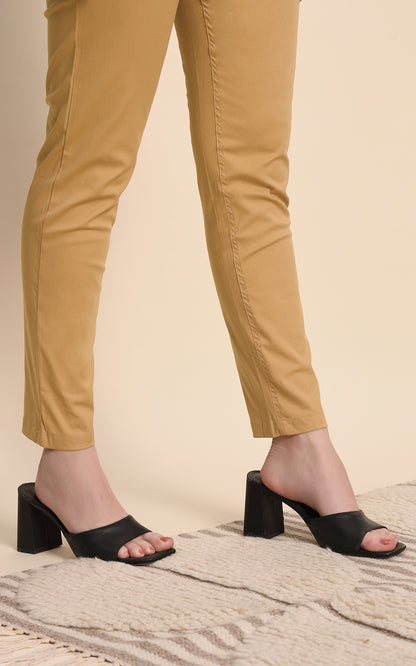 Skin Cotton Lycra Pants