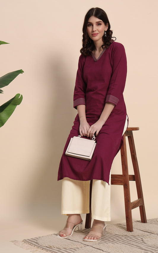 Offwhite Rayon Plazzo